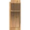 Ekena Millwork Thorton Slat Rough Sawn Outlooker, Western Red Cedar, 8"W x 16"D x 20"H OUT08X16X20THR06RWR - alternate 4